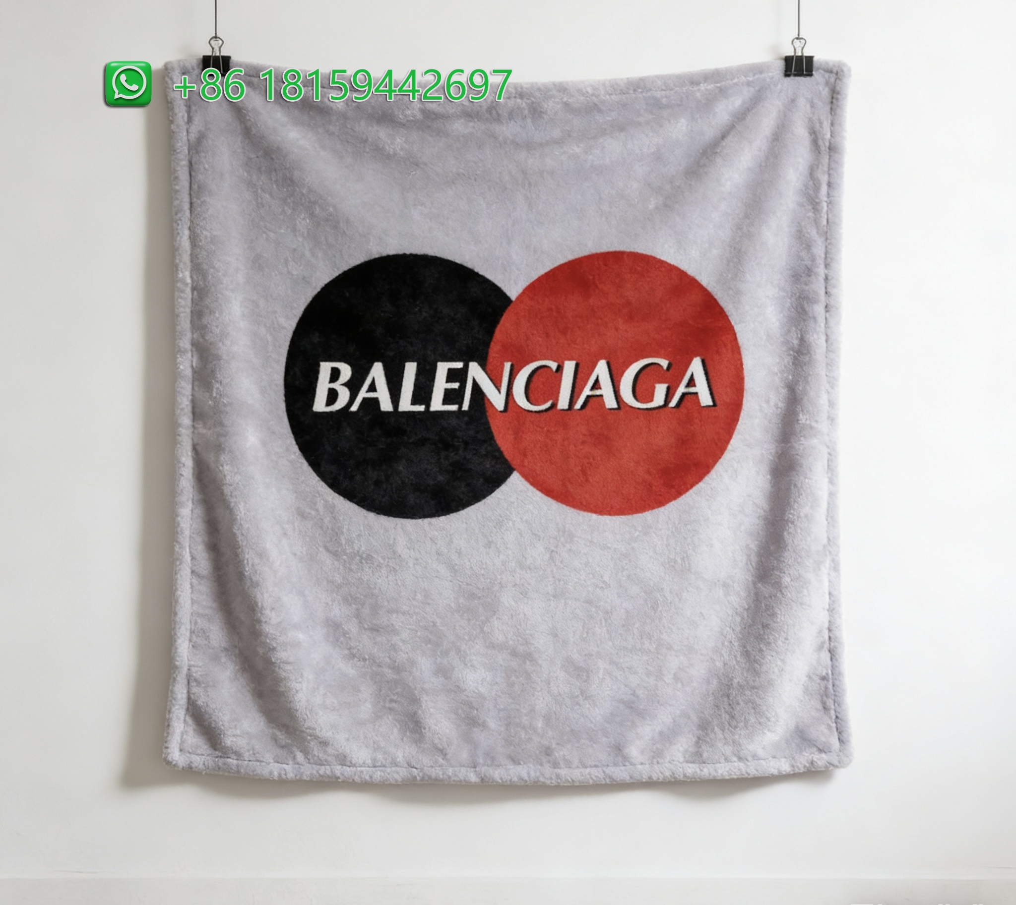 Balenciaga Throw Blankets